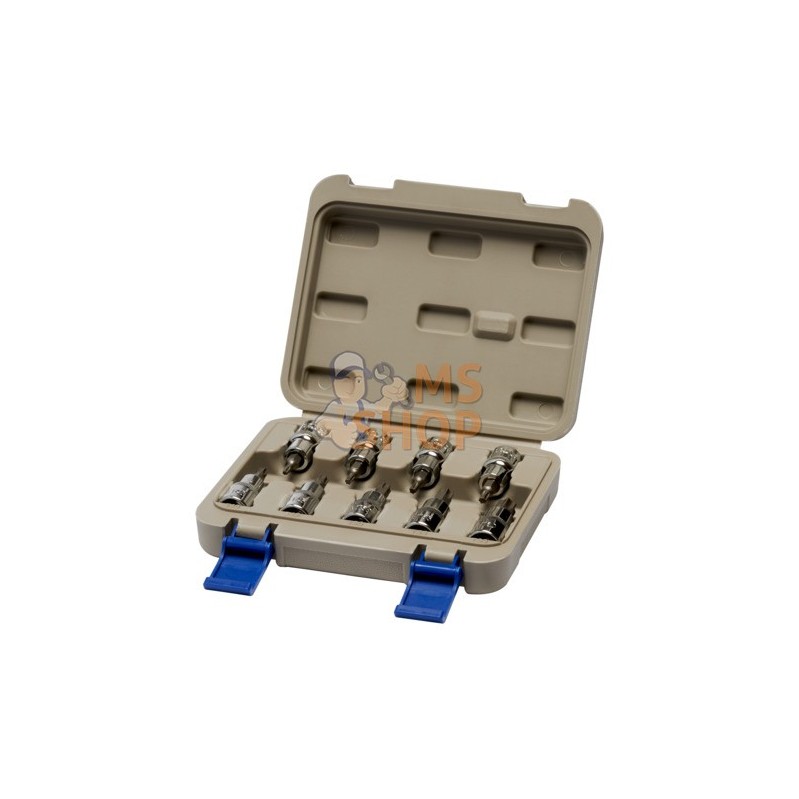 129-9T-4;IRIMO;Coffret de douilles tournevis 1/2", Torx®;pièce détachée