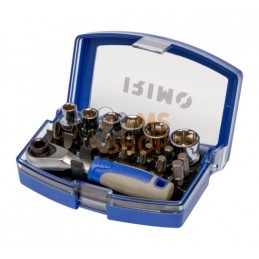 109-23-4;IRIMO;Mini coffret de douilles 1/4";pièce détachée