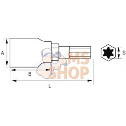 107-T40-1;IRIMO;Douille tournevis pour vis TORX®;pièce détachée