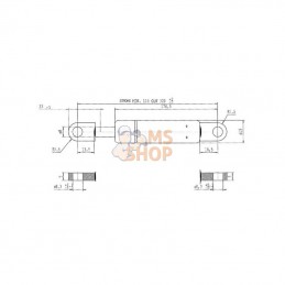 CA0712EA; STABILUS; Vérin à gaz L320-100N; pièce detachée