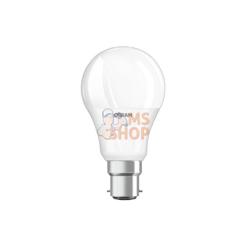 CLA6082722FRG1; OSRAM; Ampoule LED 8,5 W 827 B22d; pièce detachée