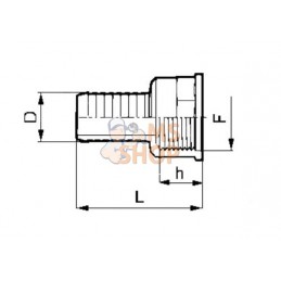 Embout 15mm+Femelle 1/2" | ARAG Embout 15mm+Femelle 1/2" | ARAGPR#608719