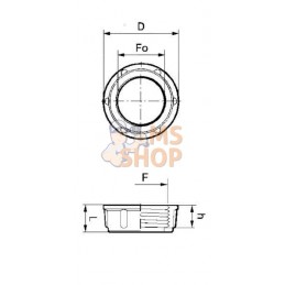 Ecrou 3/8" | ARAG Ecrou 3/8" | ARAGPR#608870