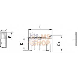 Embout 10mm - 3/8" | ARAG Embout 10mm - 3/8" | ARAGPR#608733