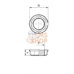 Ecrou plat 2" | ARAG Ecrou plat 2" | ARAGPR#609539