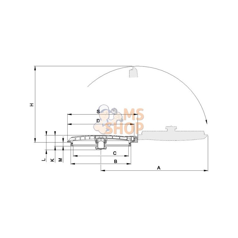 Couv. rab. av. fixat.bloc.haut | ARAG Couv. rab. av. fixat.bloc.haut | ARAGPR#609025