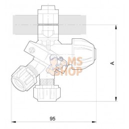 Porte-buses Trijet 1/2" | ARAG Porte-buses Trijet 1/2" | ARAGPR#609755