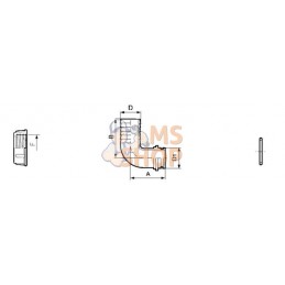 Coude 90°+embout 10mm - 1/2" | ARAG Coude 90°+embout 10mm - 1/2" | ARAGPR#608786