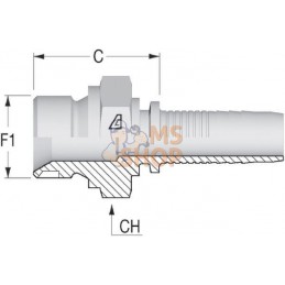 Embout M NS-DN40-1.1/2"BSP | ALFAGOMMA Embout M NS-DN40-1.1/2"BSP | ALFAGOMMAPR#749586