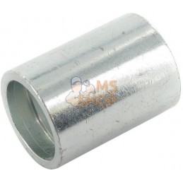 Jupe à sertir Ø25x34mm DN13 acier / chromé Alfagomma | ALFAGOMMA Jupe à sertir Ø25x34mm DN13 acier / chromé Alfagomma | ALFAGOMM