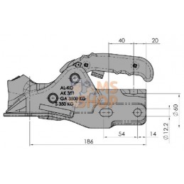 Attelage boule AK351-351ZA D50 | AL-KO Attelage boule AK351-351ZA D50 | AL-KOPR#873773