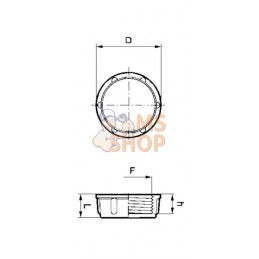 Bouchon femelle 1" | ARAG Bouchon femelle 1" | ARAGPR#609544