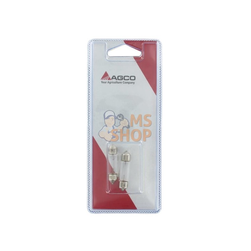 Ampoule 12V 5W SV8,5 (2x) | AGCO BLISTER Ampoule 12V 5W SV8,5 (2x) | AGCO BLISTERPR#1082198