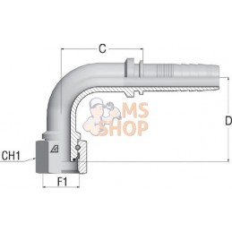 Embout F NS-DN40-1.1/2"BSP90 | ALFAGOMMA Embout F NS-DN40-1.1/2"BSP90 | ALFAGOMMAPR#749502