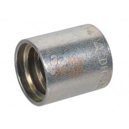 Jupe à sertir Ø27x29,7mm DN10 acier / zingué Alfagomma | ALFAGOMMA Jupe à sertir Ø27x29,7mm DN10 acier / zingué Alfagomma | ALFA