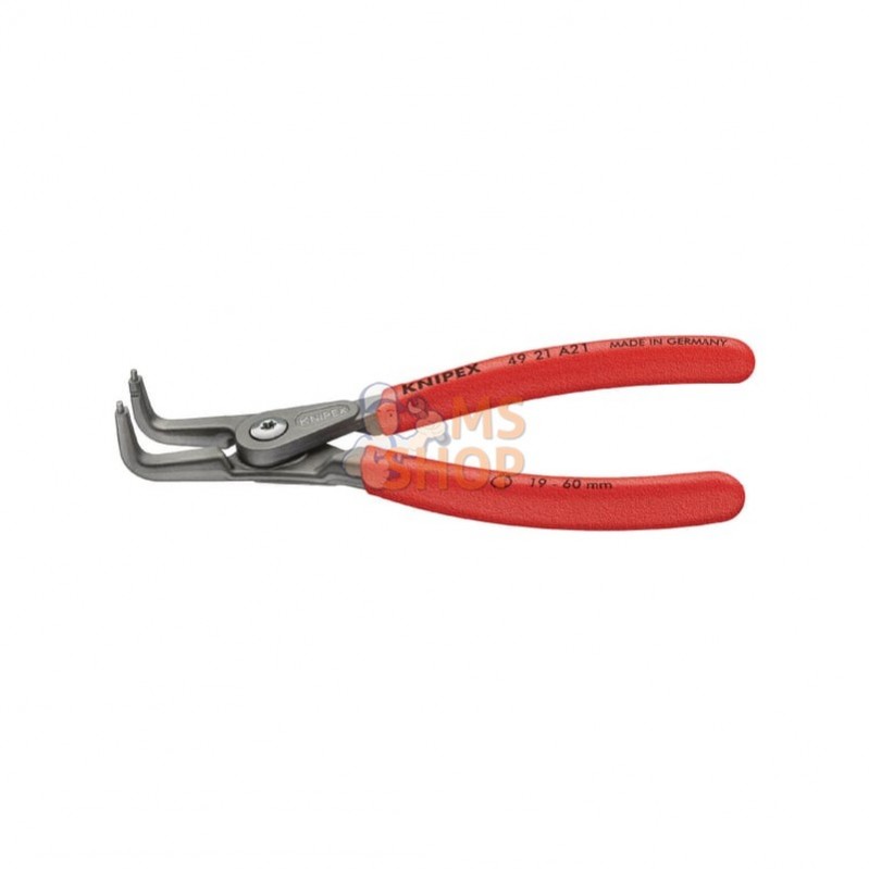 TA4921A11; KNIPEX; Pince à clips courbée 10-25mm; pièce detachée