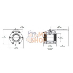 Ball valve 3" FP | BANJO Ball valve 3" FP | BANJOPR#1086616