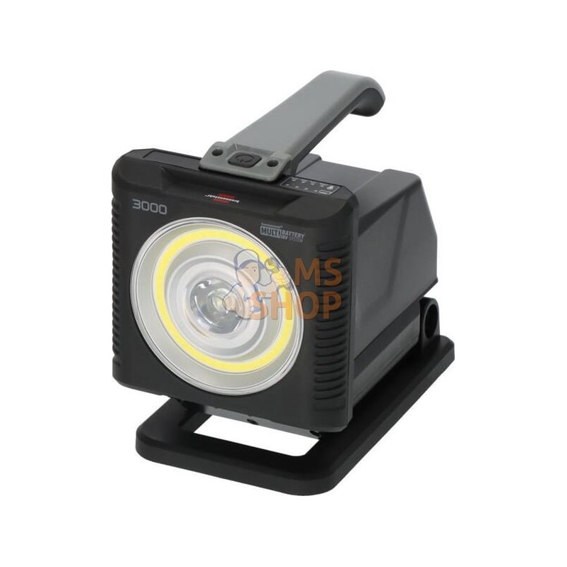 Lampe de travail LED à batterie multiple HL3000, 1140 2160 lm, IP54 | BRENNENSTUHL | BRENNENSTUHL Lampe de travail LED à batteri