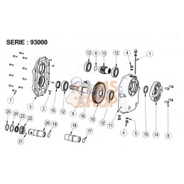 Multiplicateur Axe male 1 3/8  1:3,7 | BORELLI Multiplicateur Axe male 1 3/8  1:3,7 | BORELLIPR#909226