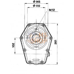 Multiplicateur pour pompe GR.3 1:3,5 | BORELLI Multiplicateur pour pompe GR.3 1:3,5 | BORELLIPR#909209