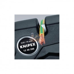 TA1240200; KNIPEX; Pince à dénuder 0,03-10mm²; pièce detachée