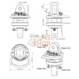 Rotator 45kN Cardan 59mm Trou | BALTROTORS Rotator 45kN Cardan 59mm Trou | BALTROTORSPR#915861