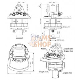 Rotator 60kN Cardan 69mm Trou | BALTROTORS Rotator 60kN Cardan 69mm Trou | BALTROTORSPR#915865