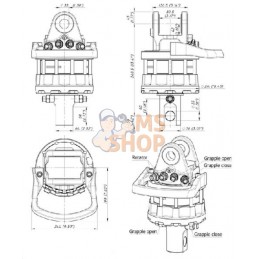 Rotator 100kN Cardan 78mm Trou 38 mm | BALTROTORS Rotator 100kN Cardan 78mm Trou 38 mm | BALTROTORSPR#915846