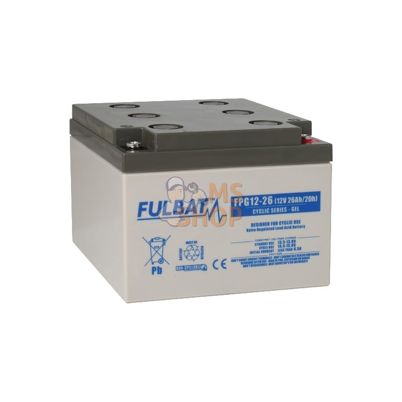 Batterie GEL 12 V 26 Ah  | FULBAT Batterie GEL 12 V 26 Ah  | FULBATPR#1086744