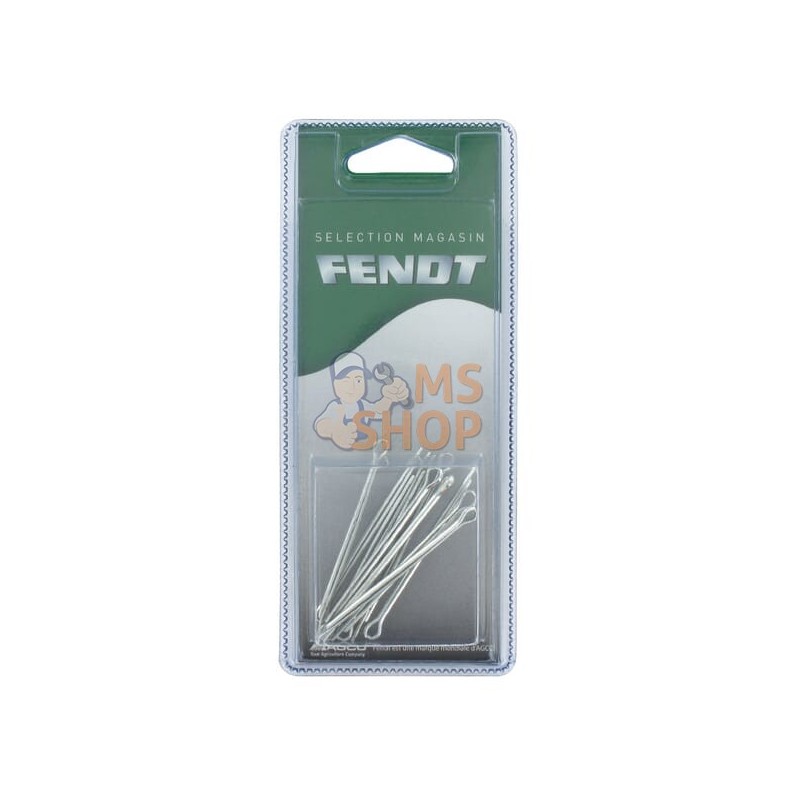 Goupille fendue 2,5x50mm (10x) | FENDT BLISTER Goupille fendue 2,5x50mm (10x) | FENDT BLISTERPR#1086861