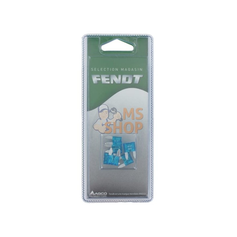 Fusible enfichable Mini 15A (6x) | FENDT BLISTER Fusible enfichable Mini 15A (6x) | FENDT BLISTERPR#1086893