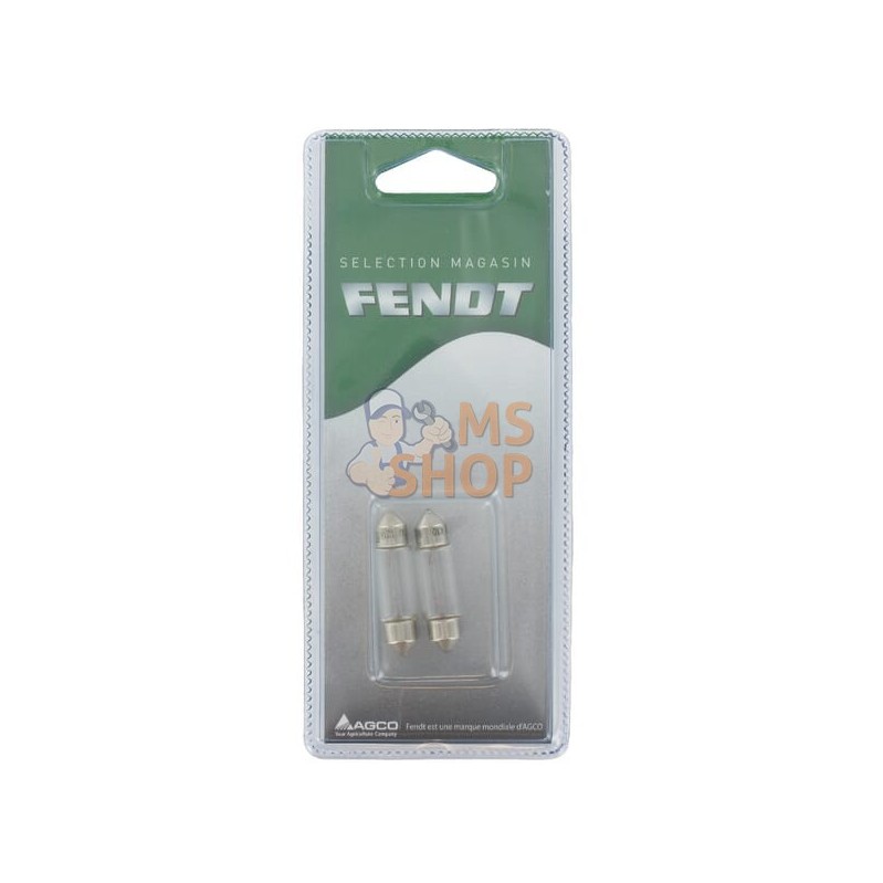 Ampoule 12V 5W SV8,5 (2x) | FENDT BLISTER Ampoule 12V 5W SV8,5 (2x) | FENDT BLISTERPR#1086914