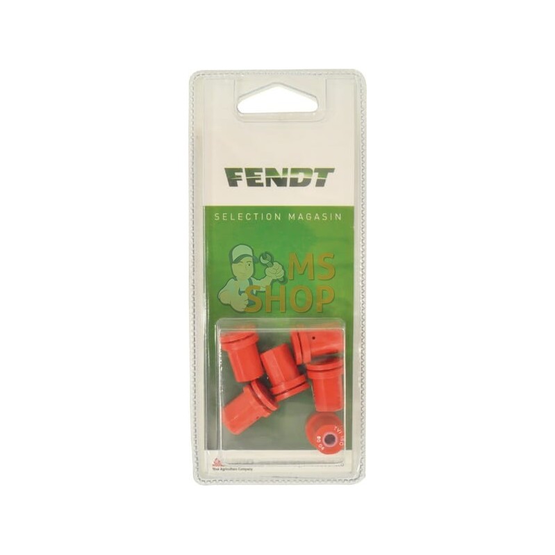 Buse conique 80° rouge (6x) | FENDT BLISTER Buse conique 80° rouge (6x) | FENDT BLISTERPR#924119