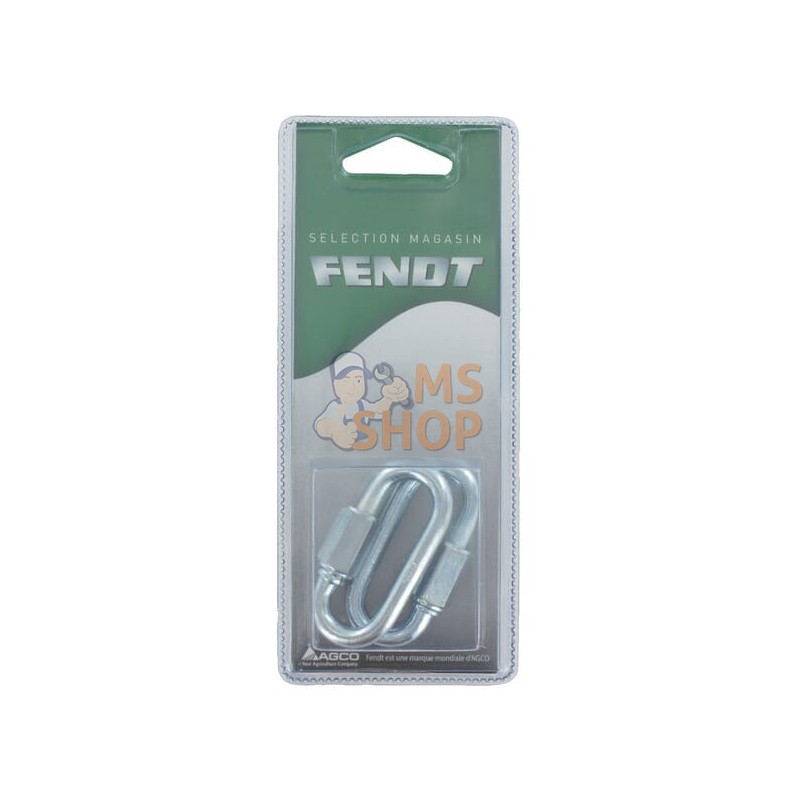 Maillons rapides Ø6mm (x2) | FENDT BLISTER Maillons rapides Ø6mm (x2) | FENDT BLISTERPR#1086933