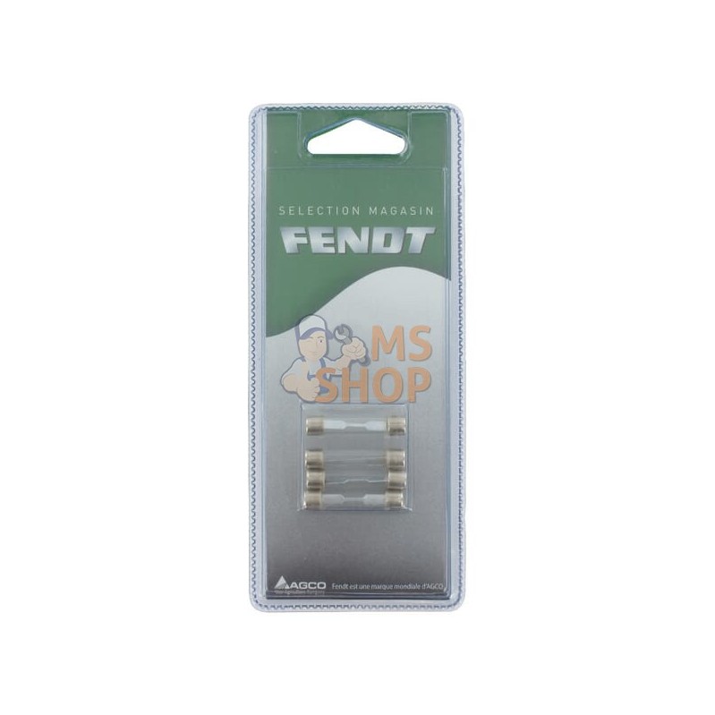 Fusible verre 6.3x32 - 20 A (4x) | FENDT BLISTER Fusible verre 6.3x32 - 20 A (4x) | FENDT BLISTERPR#1086989