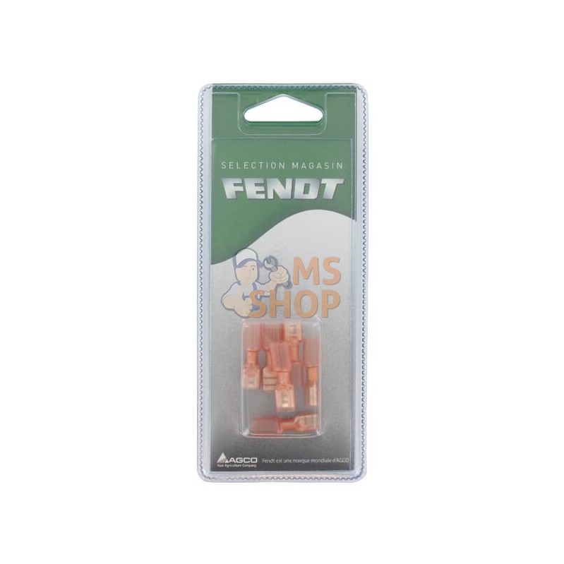 Cosse plate 0,5-1,5mm (6x) | FENDT BLISTER Cosse plate 0,5-1,5mm (6x) | FENDT BLISTERPR#1087025