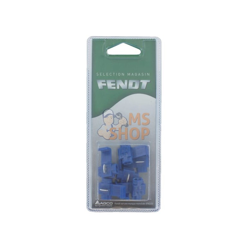 Connecteur dériv. 0,8-2,0mm (6x) | FENDT BLISTER Connecteur dériv. 0,8-2,0mm (6x) | FENDT BLISTERPR#1087076