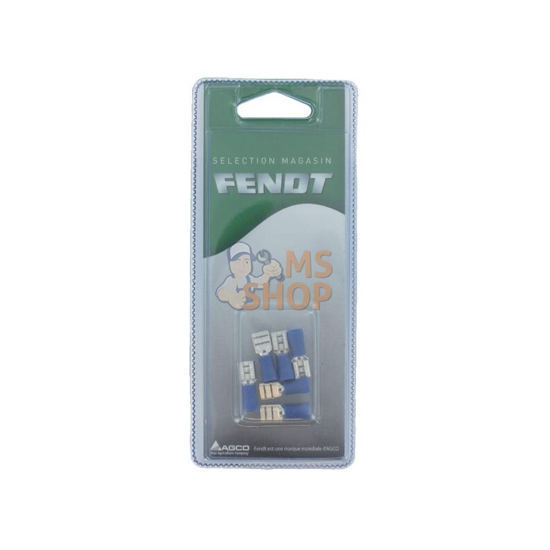 Clip Fiche 6,3 x 0,8mm (6x) | FENDT BLISTER Clip Fiche 6,3 x 0,8mm (6x) | FENDT BLISTERPR#1087077