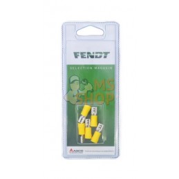 Douille fiche plate jaune 6.3mm | FENDT BLISTER Douille fiche plate jaune 6.3mm | FENDT BLISTERPR#1087078