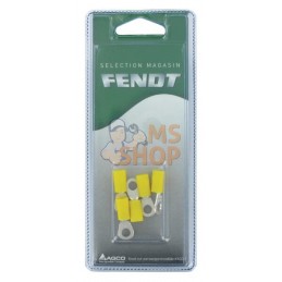 Cosses rondes jaune Ø5mm (6x) | FENDT BLISTER Cosses rondes jaune Ø5mm (6x) | FENDT BLISTERPR#1087085