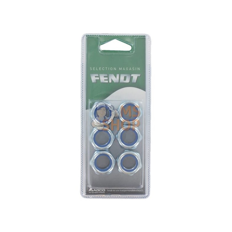 Ecrou autobloquant M16 (6x) | FENDT BLISTER Ecrou autobloquant M16 (6x) | FENDT BLISTERPR#1087095