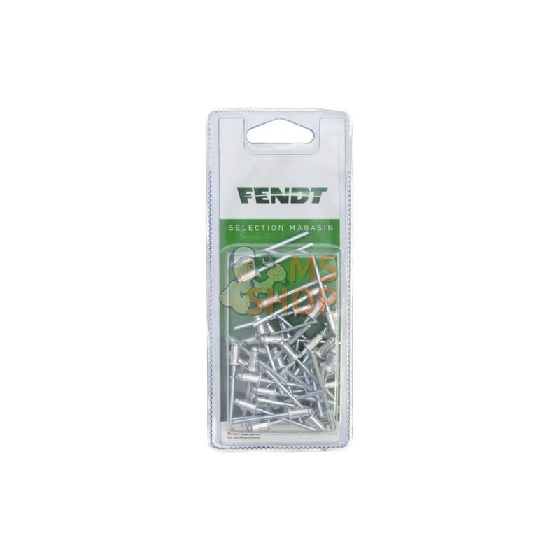 Rivet aveugle 4x8 mm (50x) | FENDT BLISTER Rivet aveugle 4x8 mm (50x) | FENDT BLISTERPR#1087166