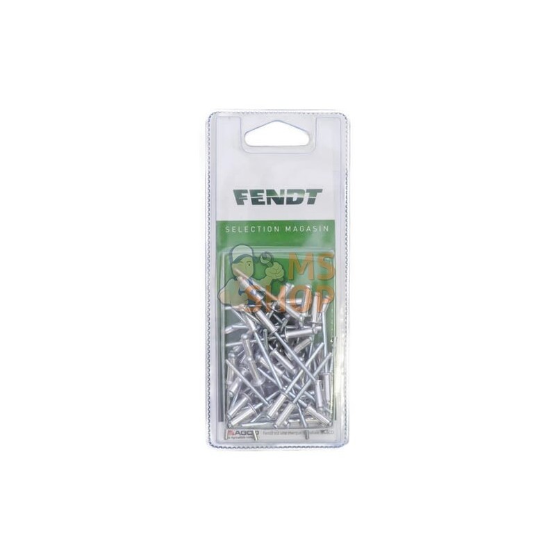 Rivet aveugle 4x12 mm (50x) | FENDT BLISTER Rivet aveugle 4x12 mm (50x) | FENDT BLISTERPR#1087193