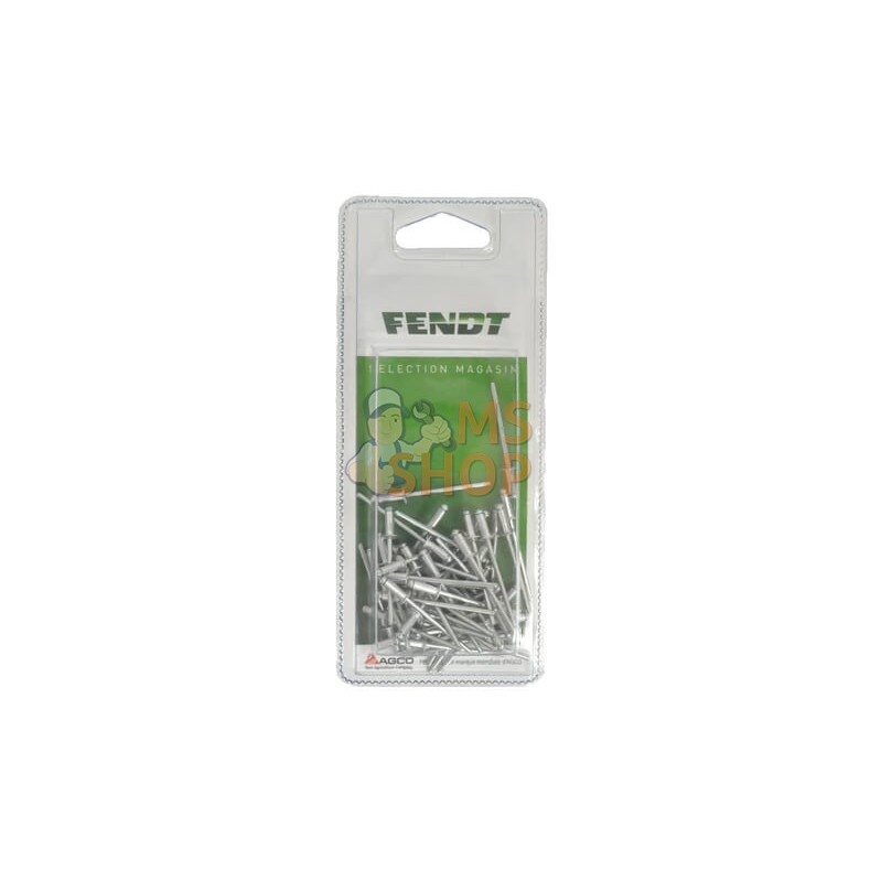 Rivet aveugle 3.2x8 mm (50x) | FENDT BLISTER Rivet aveugle 3.2x8 mm (50x) | FENDT BLISTERPR#1087198