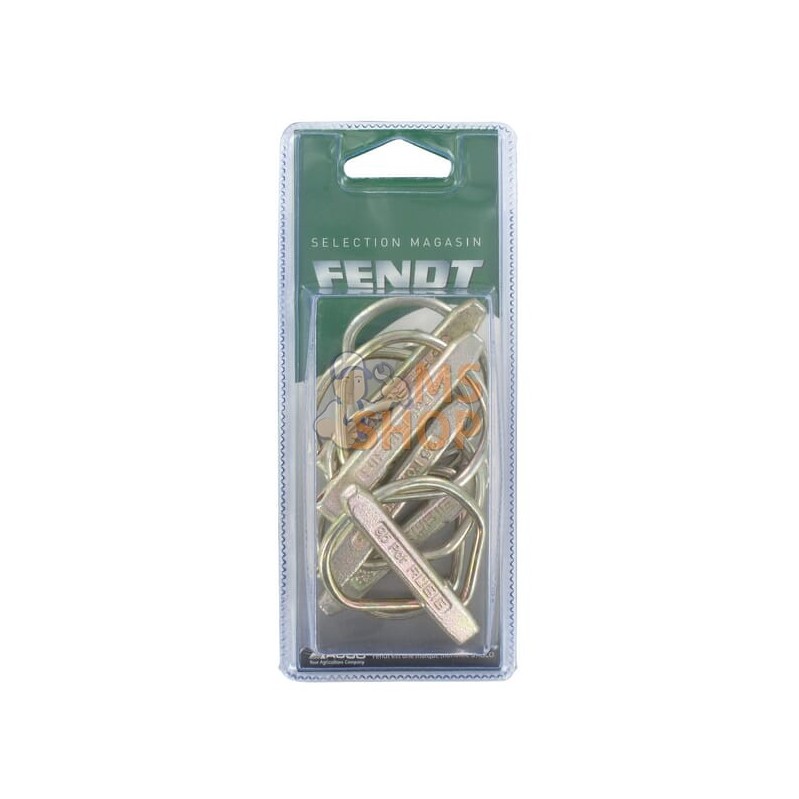 Goupille clips 9,5mm (6x) | FENDT BLISTER Goupille clips 9,5mm (6x) | FENDT BLISTERPR#1087248