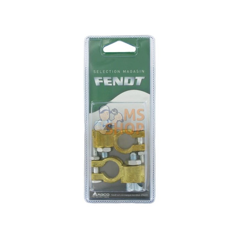 Jeu bornes pol. batt. +/-ø16mm | FENDT BLISTER Jeu bornes pol. batt. +/-ø16mm | FENDT BLISTERPR#1087266