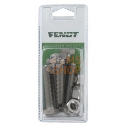 Vis + écrou M12x60 Inox (6x) | FENDT BLISTER Vis + écrou M12x60 Inox (6x) | FENDT BLISTERPR#1087322