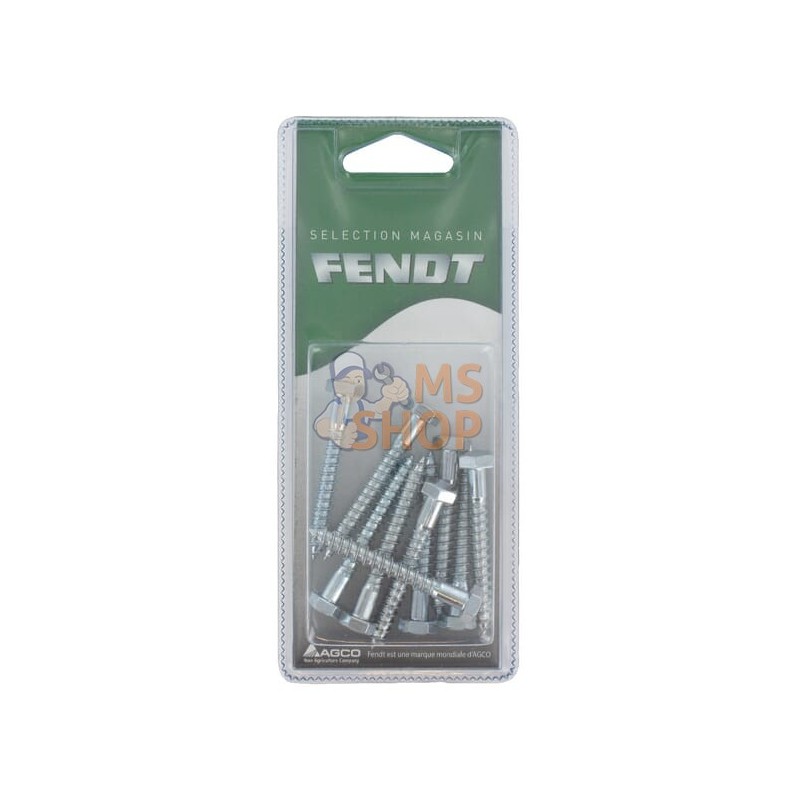 Vis à bois 6x50 4.6 (10x) | FENDT BLISTER Vis à bois 6x50 4.6 (10x) | FENDT BLISTERPR#1087413