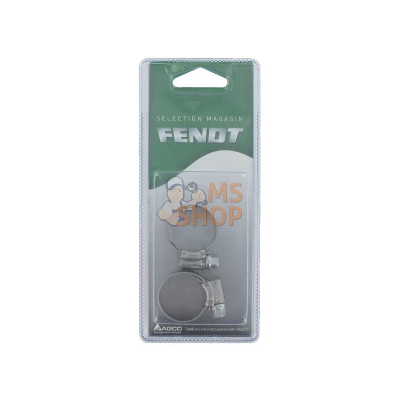 Colliers serrage Inox 15x24mm | FENDT BLISTER Colliers serrage Inox 15x24mm | FENDT BLISTERPR#1087475