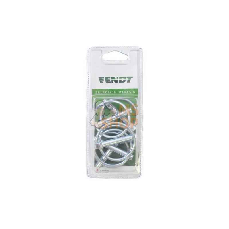 Goupille clips 7mm (6x) | FENDT BLISTER Goupille clips 7mm (6x) | FENDT BLISTERPR#1087481